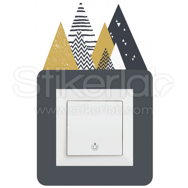 Planine 3 stiker oko prekidaca